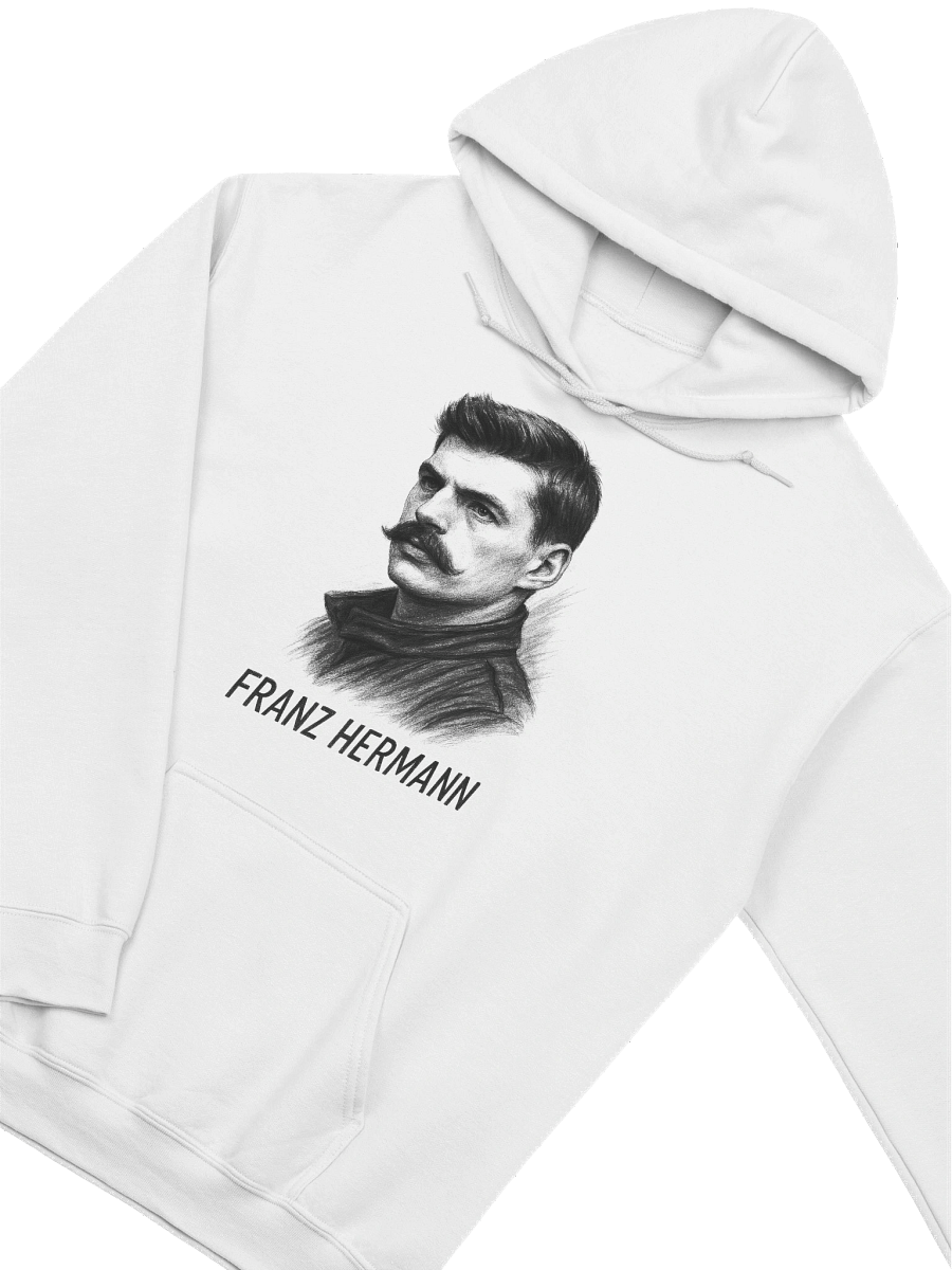 Vintage Franz Hermann Monochrome Portrait Hoodie product image (3)