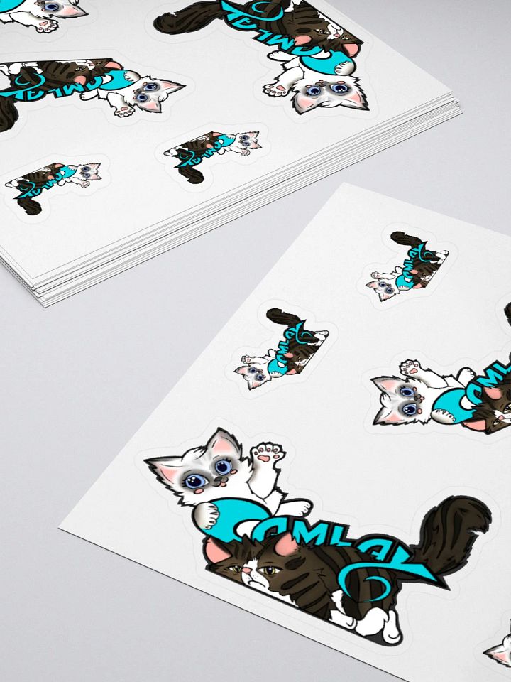 Kiss Cut Stickers: Luigi & Ariel Logo product image (2)