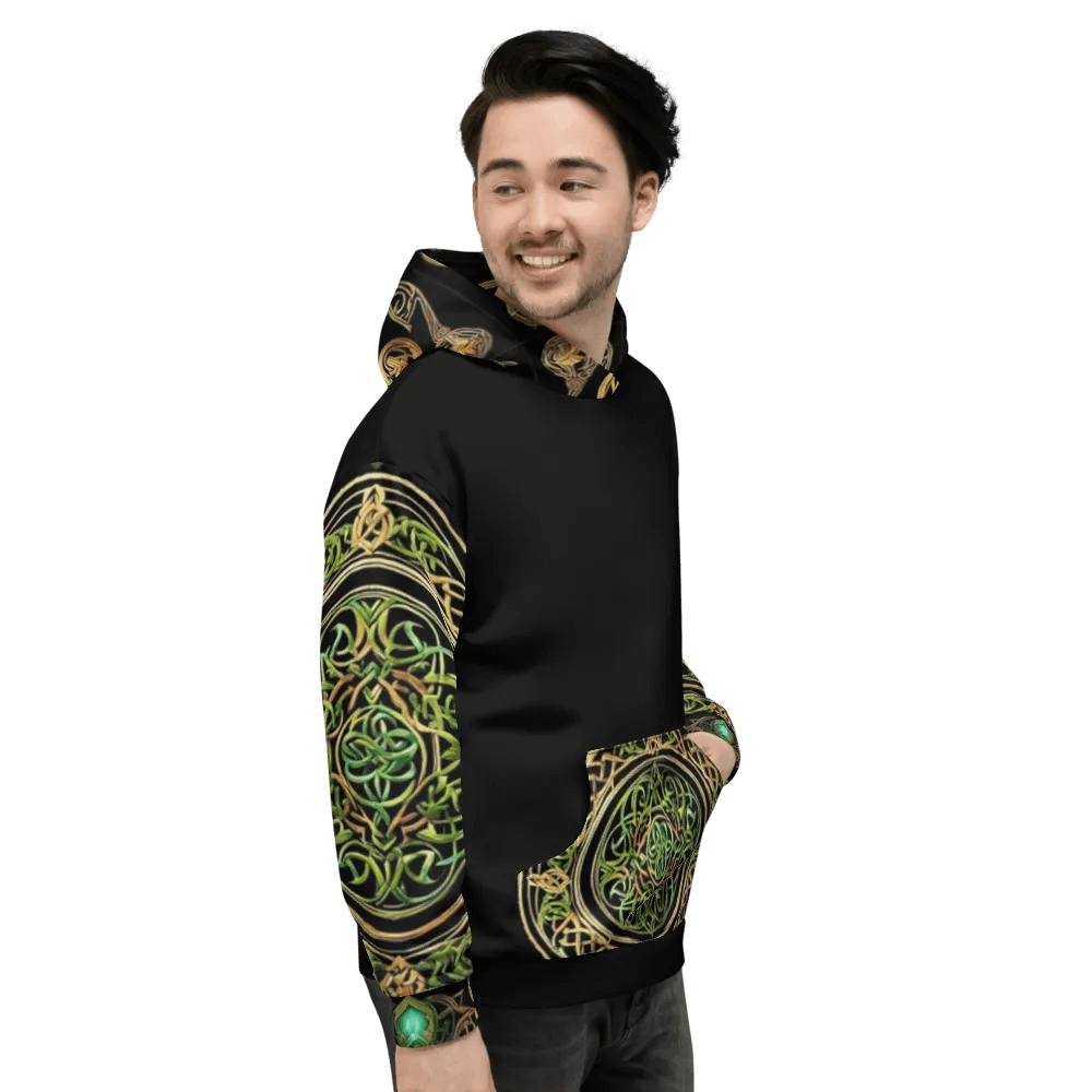 Black & Gemstone Symbology Hoodie product image (7)