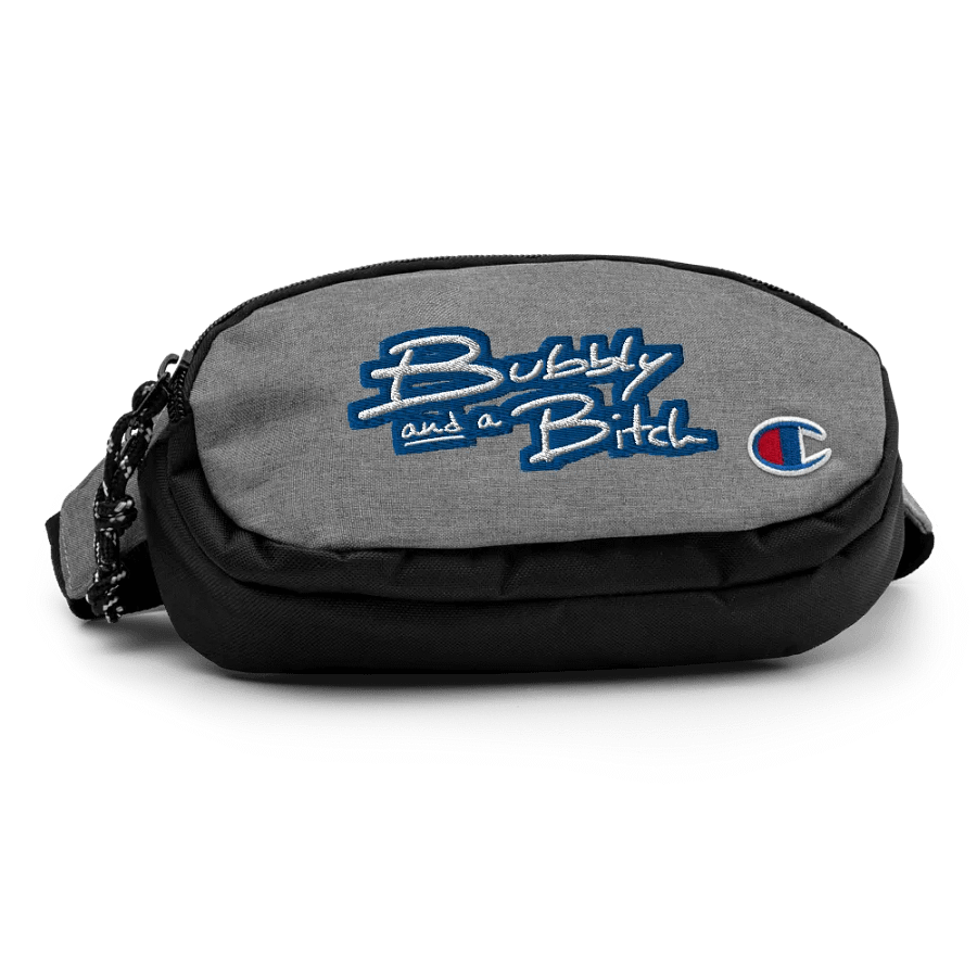 Bubbly and a B (royal bubble design 2) champion fanny pack product image (2)