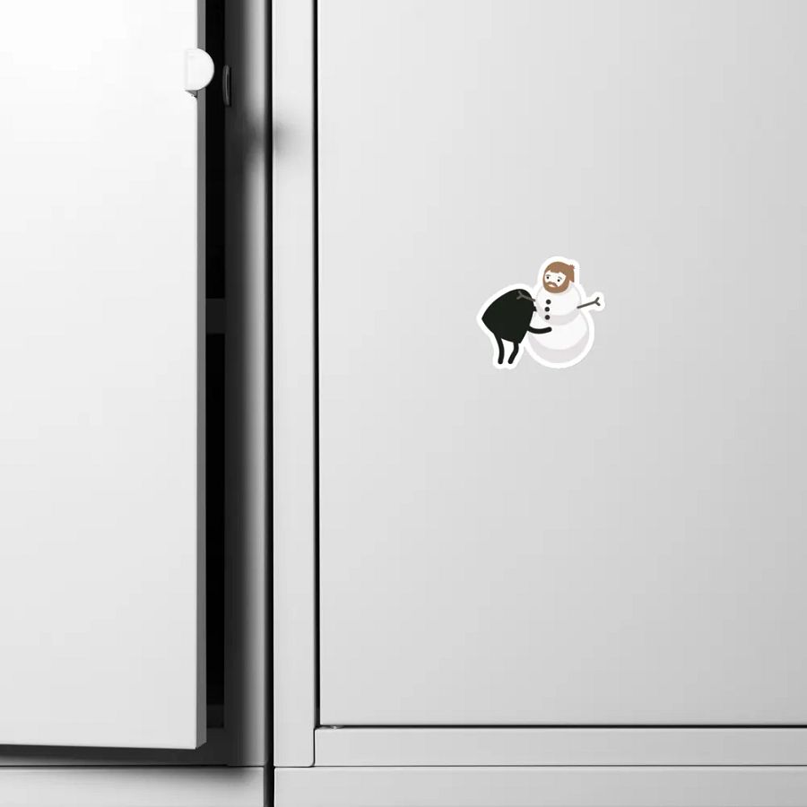 A Good Snowman is Hard to Build Magnet product image (8)