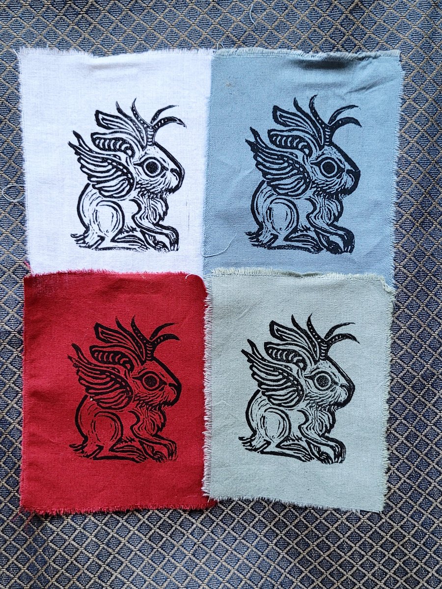 Wolpertinger Fabric Patch product image (1)