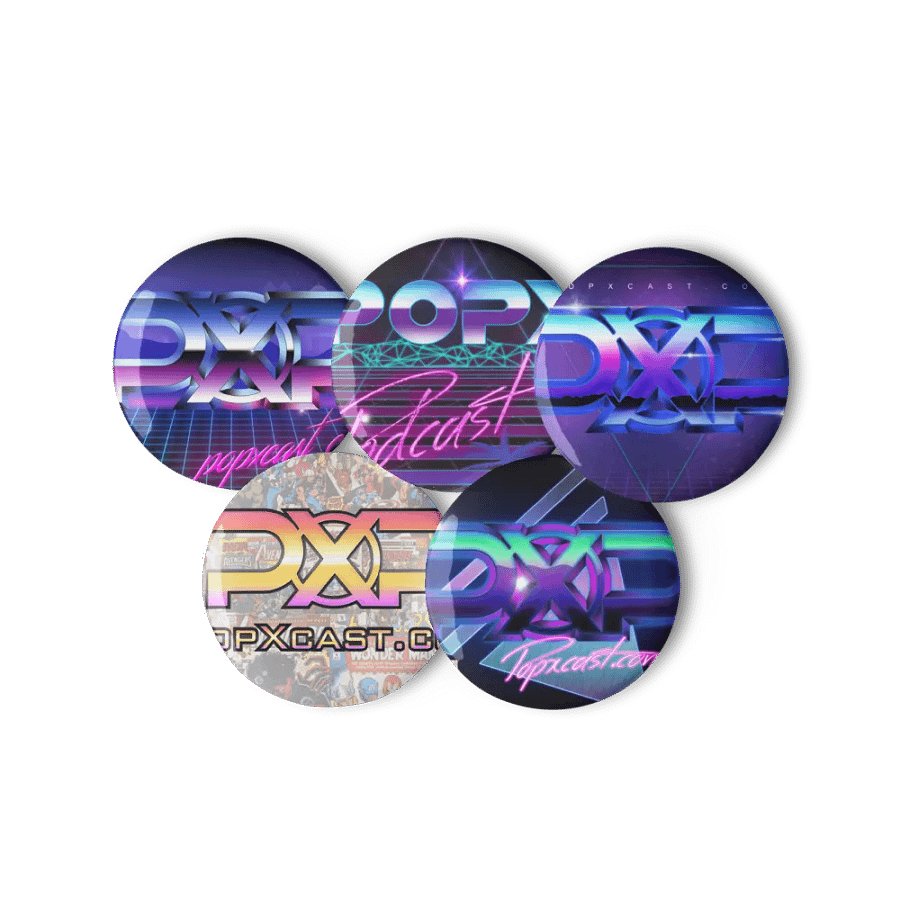 PopXcast Official Live Stream Pin Button Collector Set product image (3)