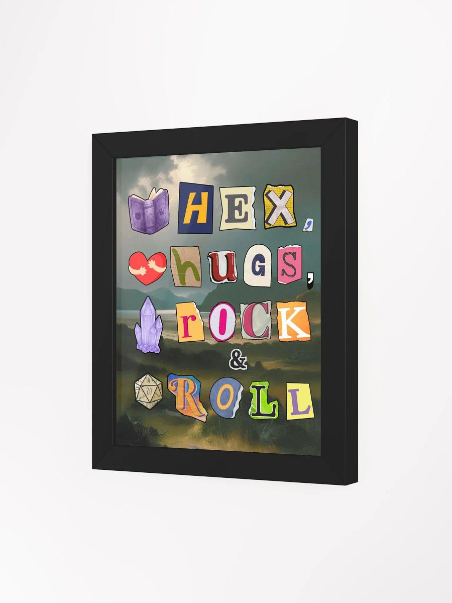 Hex, Hugs, Rock & Roll Framed Print product image (69)