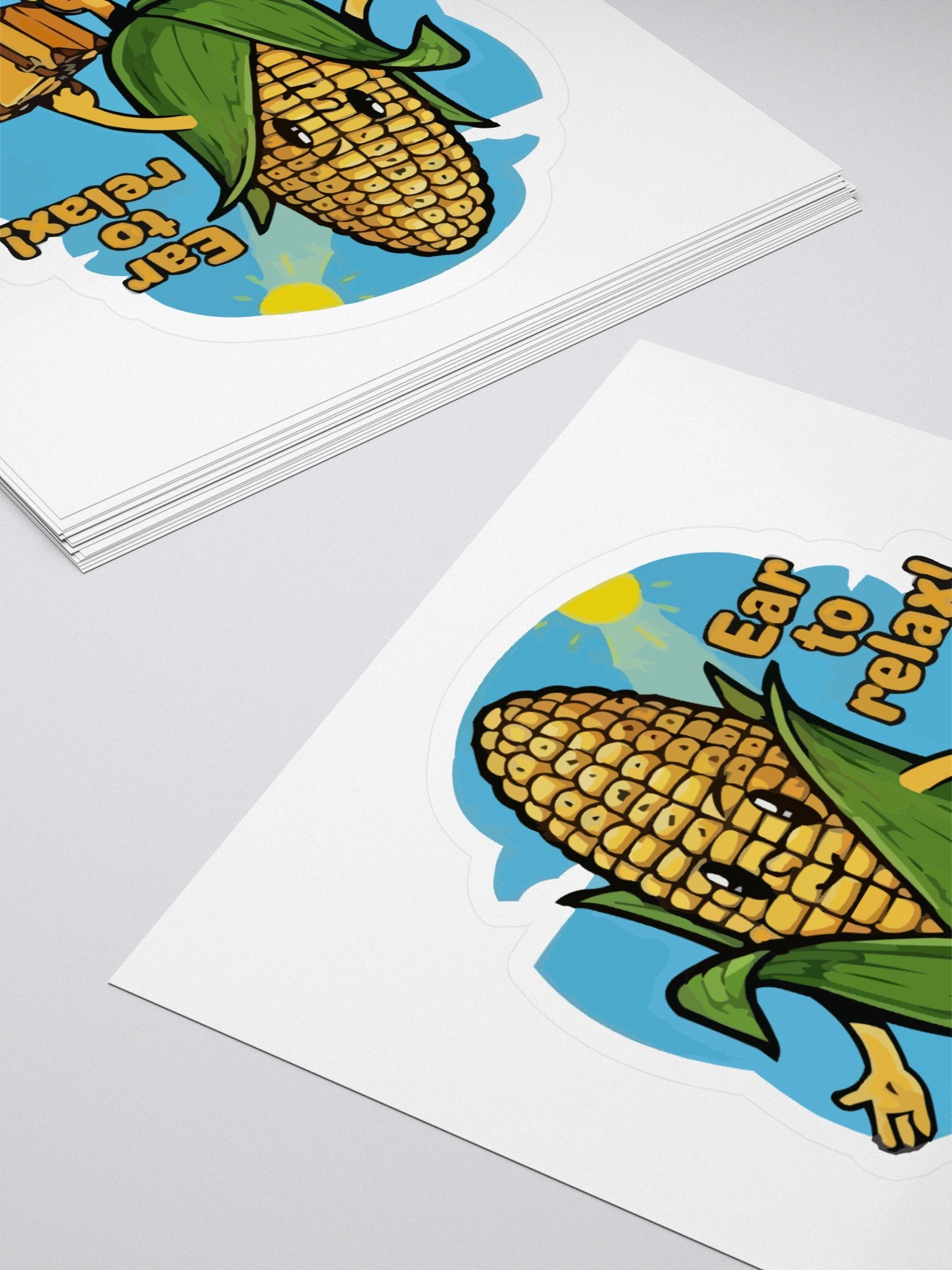 Corny Adventure Kiss Cut Stickers product image (4)