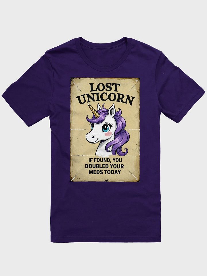 Lost unicorn T-shirt product image (1)