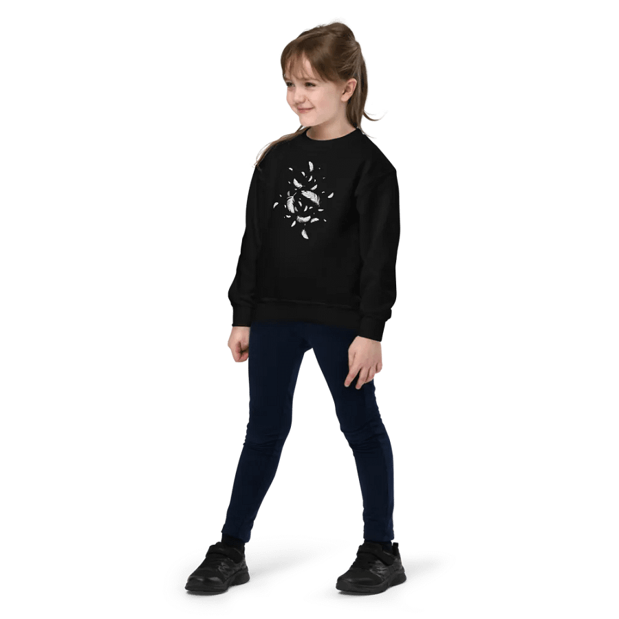 Feathered Whimsy Youth Sweatshirt product image (4)
