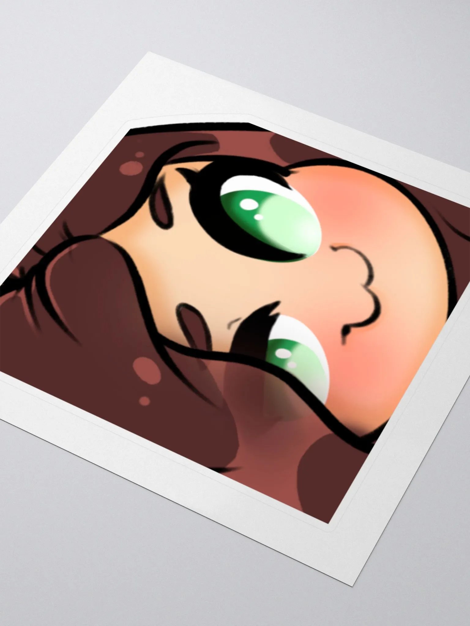 Smug Emote Sticker product image (10)