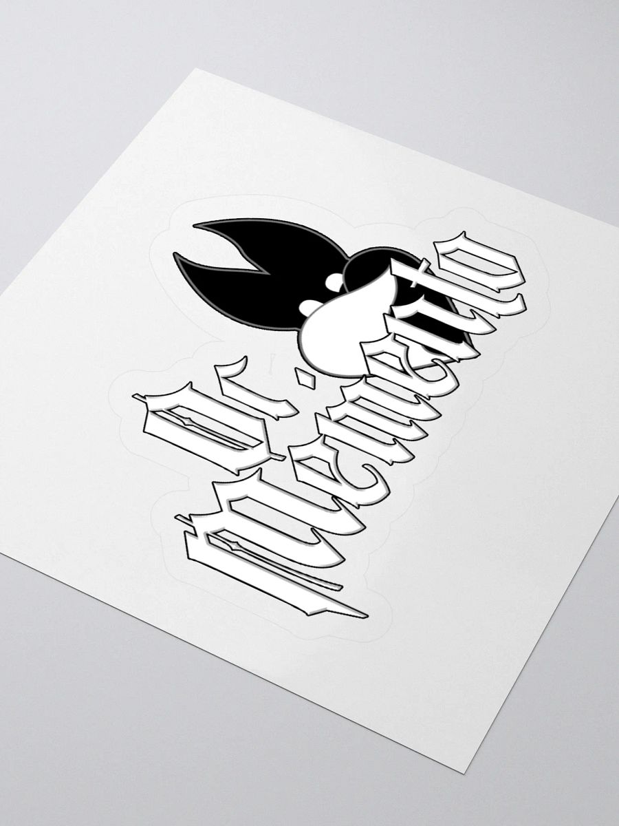 Dr. Memento Classic Logo Sticker product image (3)