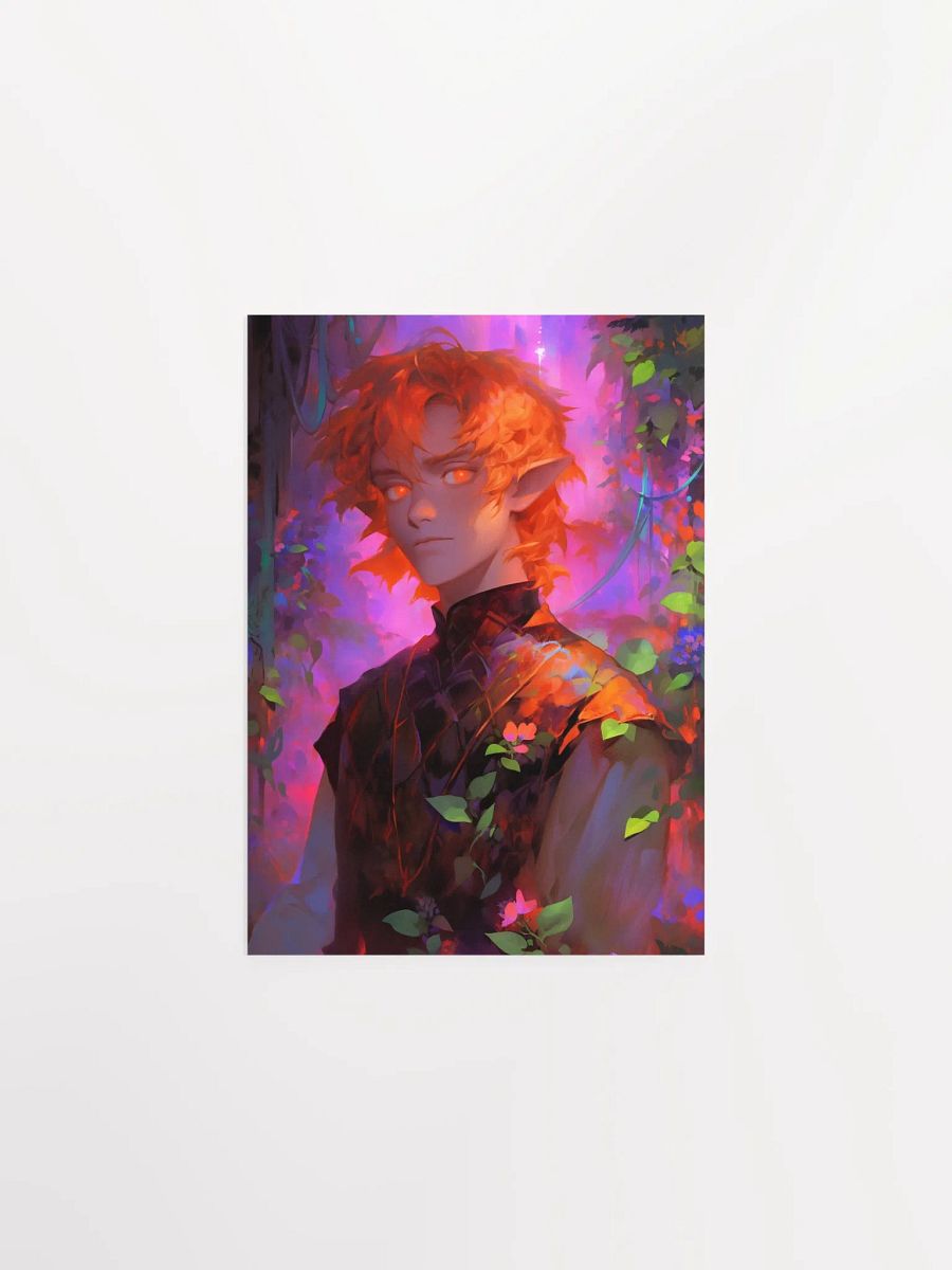 Enchanted Forest Elf Matte Poster product image (1)