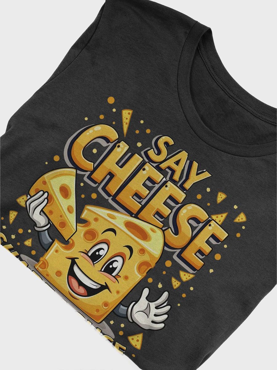 Say Cheese Share A slice Happiness Cartoon T-Shirt product image (3)