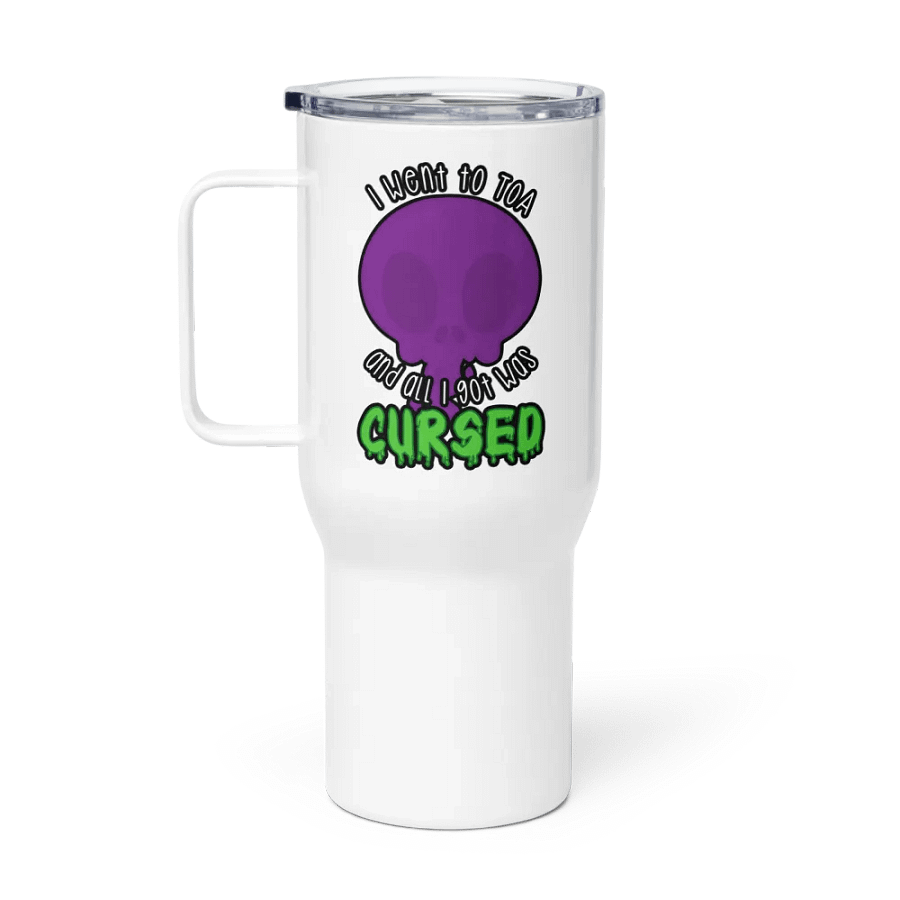 All I Got Was Cursed - Demon Hunter - Travel Mug w/Handle product image (1)