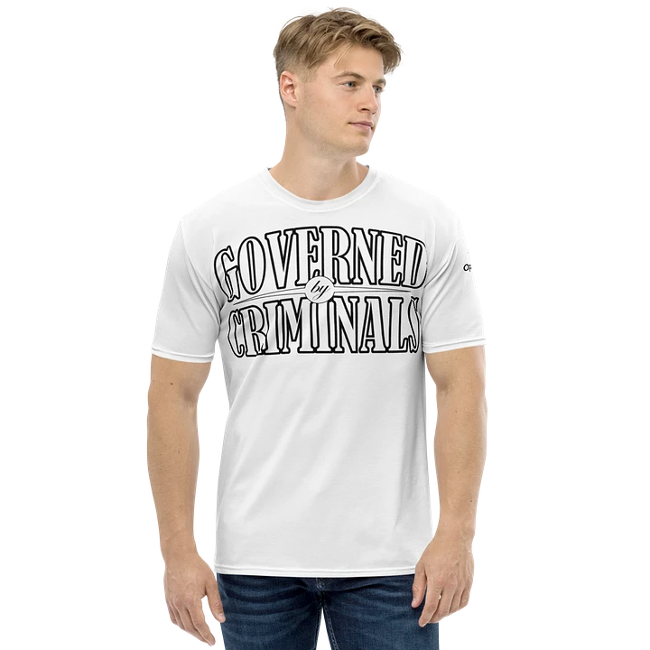 Governed By Criminals - UK - White - Crew Neck T-Shirt product image (1)