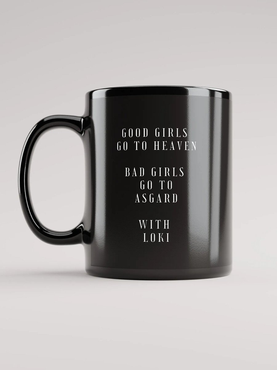 Good girls, Bad girls - Black mug product image (7)
