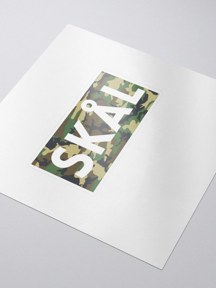 Skal Camo Sticker product image (3)