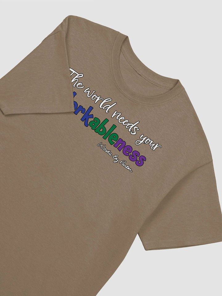 Adorkableness T-shirt (heavyweight) product image (6)