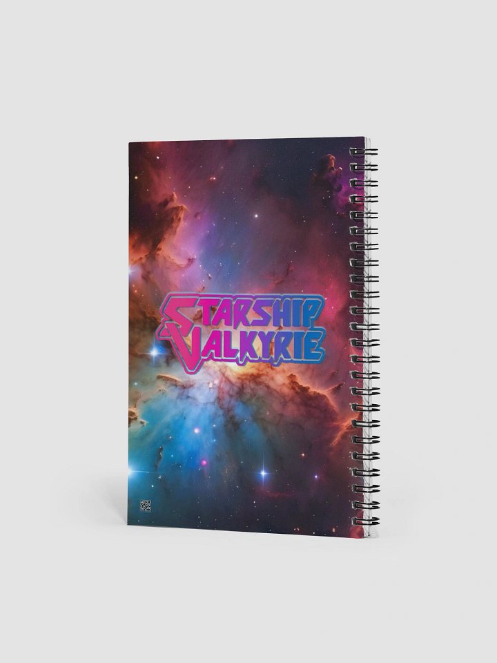 Starship Valkyrie Bi Pride SSV Logo Nebula Notebook product image (2)