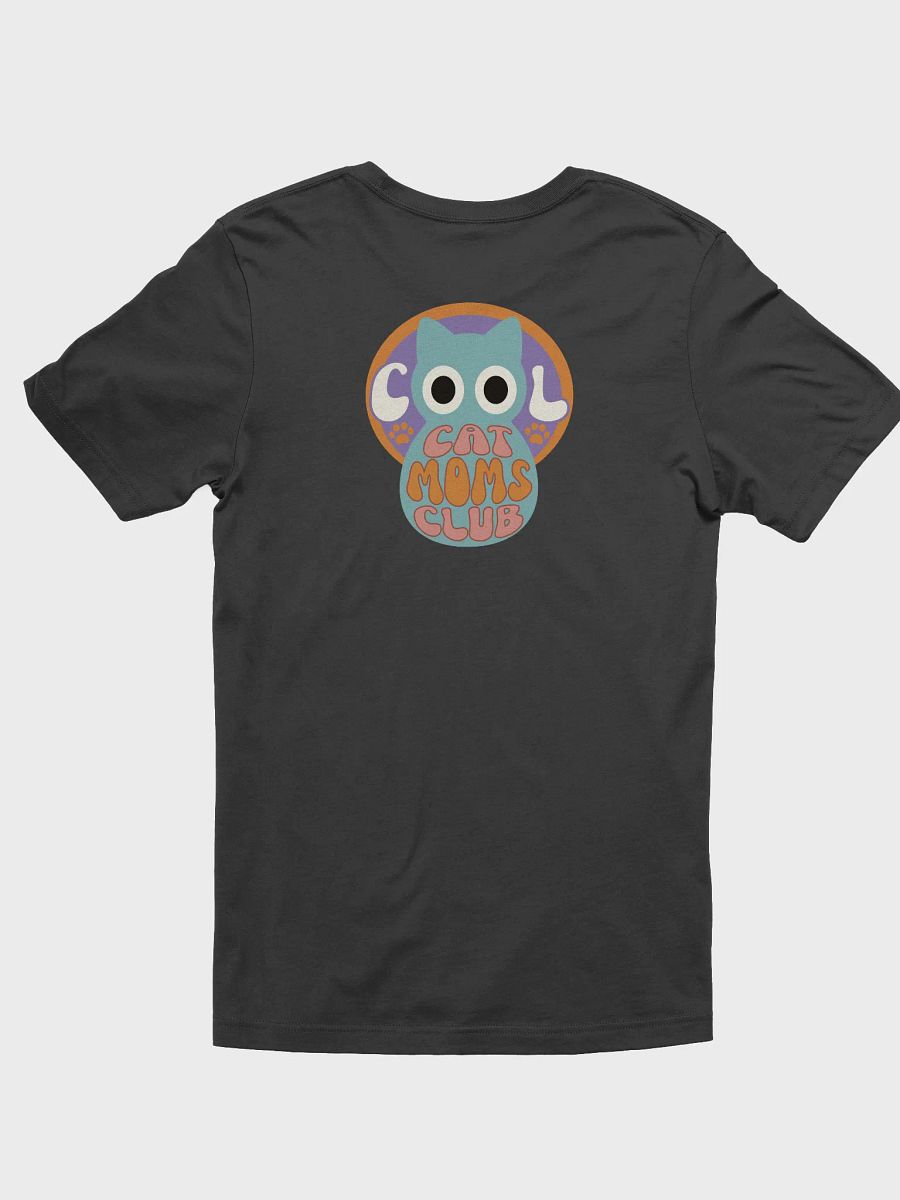 Cool Cat Moms Club 2 T-shirt (Left Chest and Back Prints) product image (3)