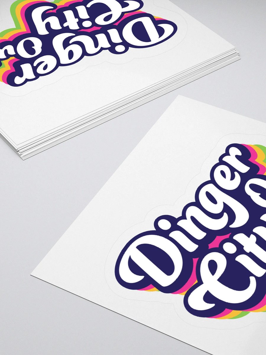 Dinger City Out! Sticker product image (12)