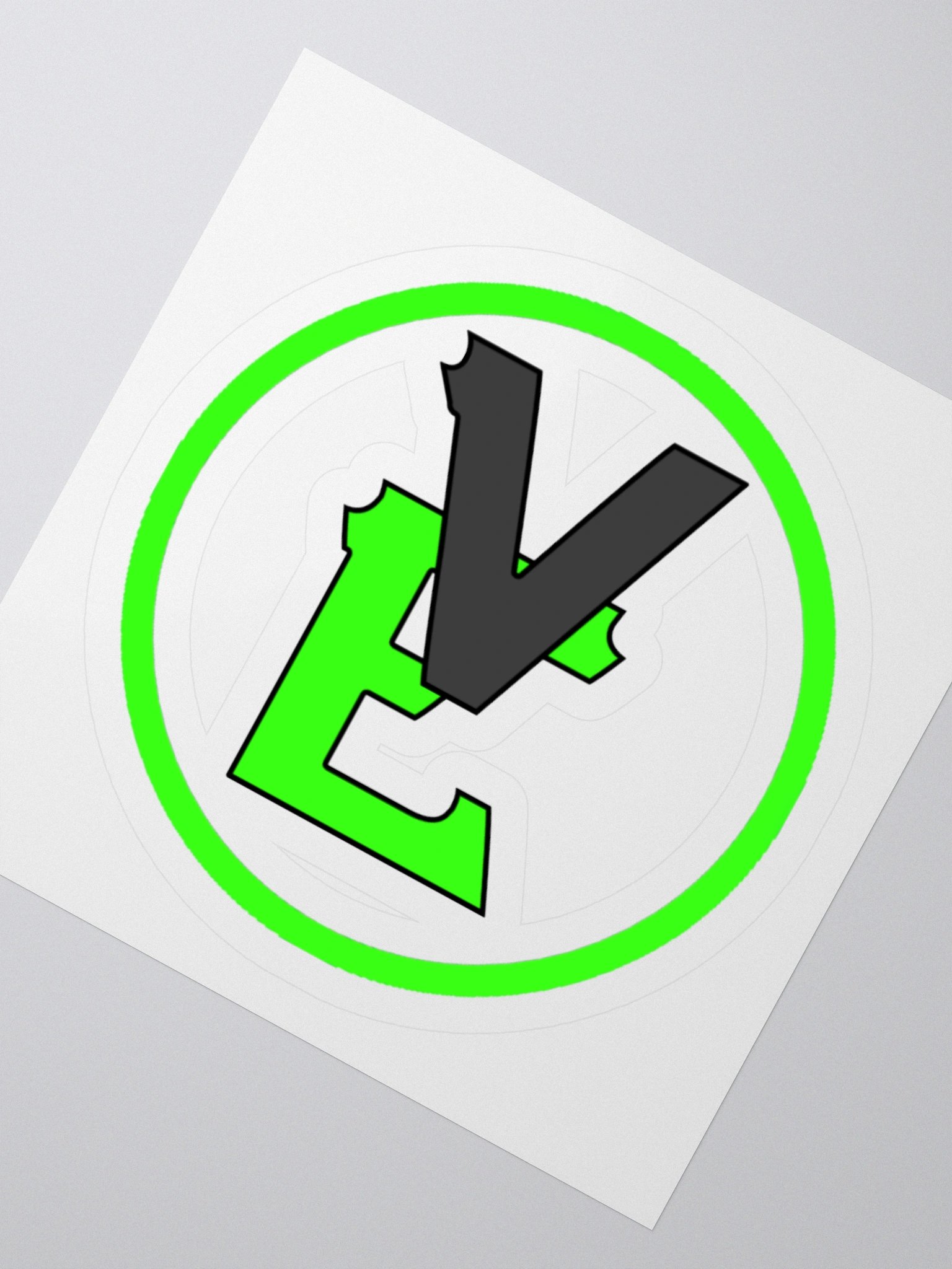 Kiss Cut Sticker VENT Circle Transparent product image (2)