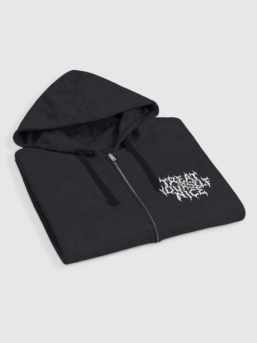 Treat Yourself Nice Band Logo Zip Up Hoodie product image (10)