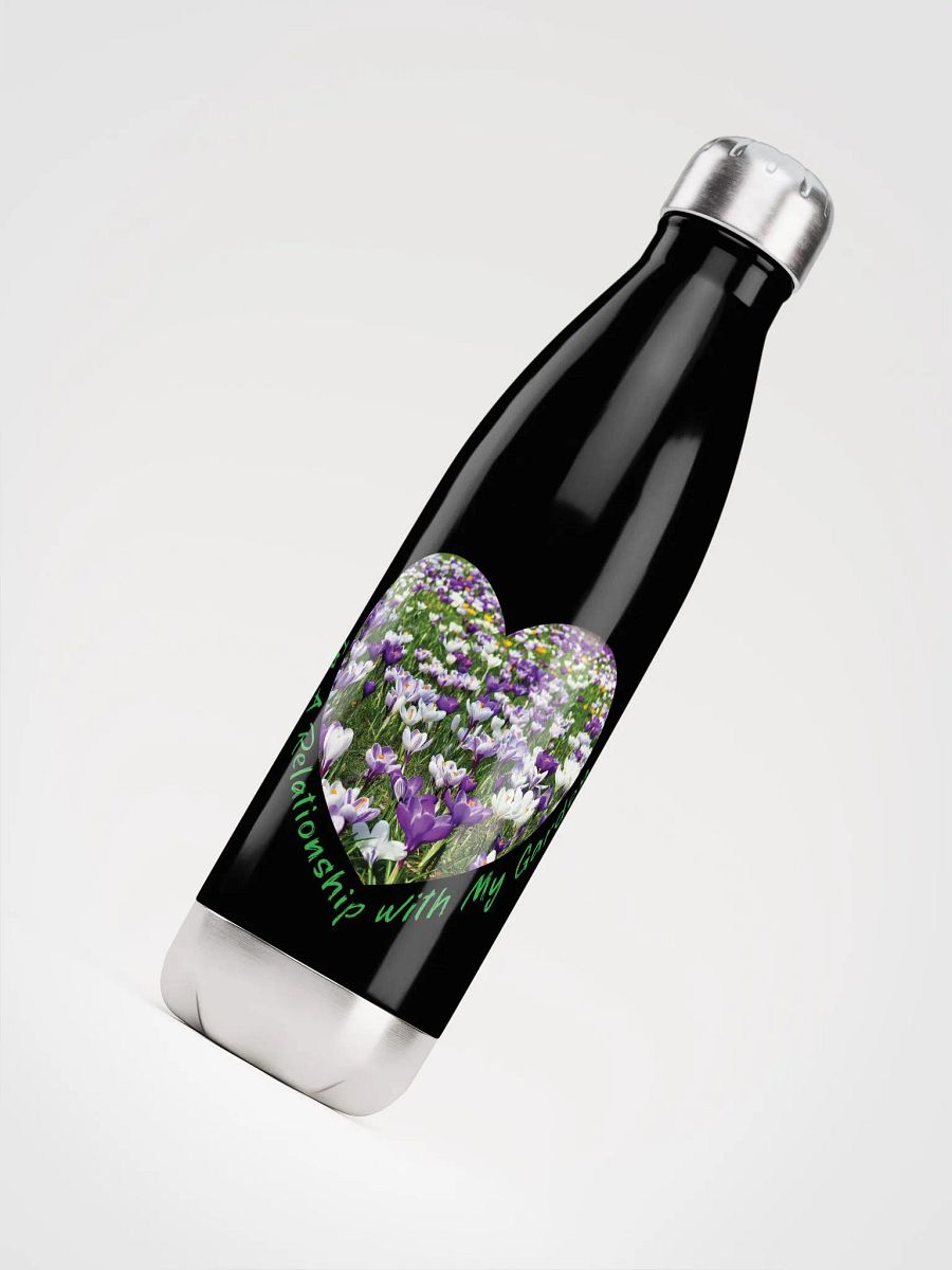 Floral Heart Stainless Steel Water Bottle product image (4)