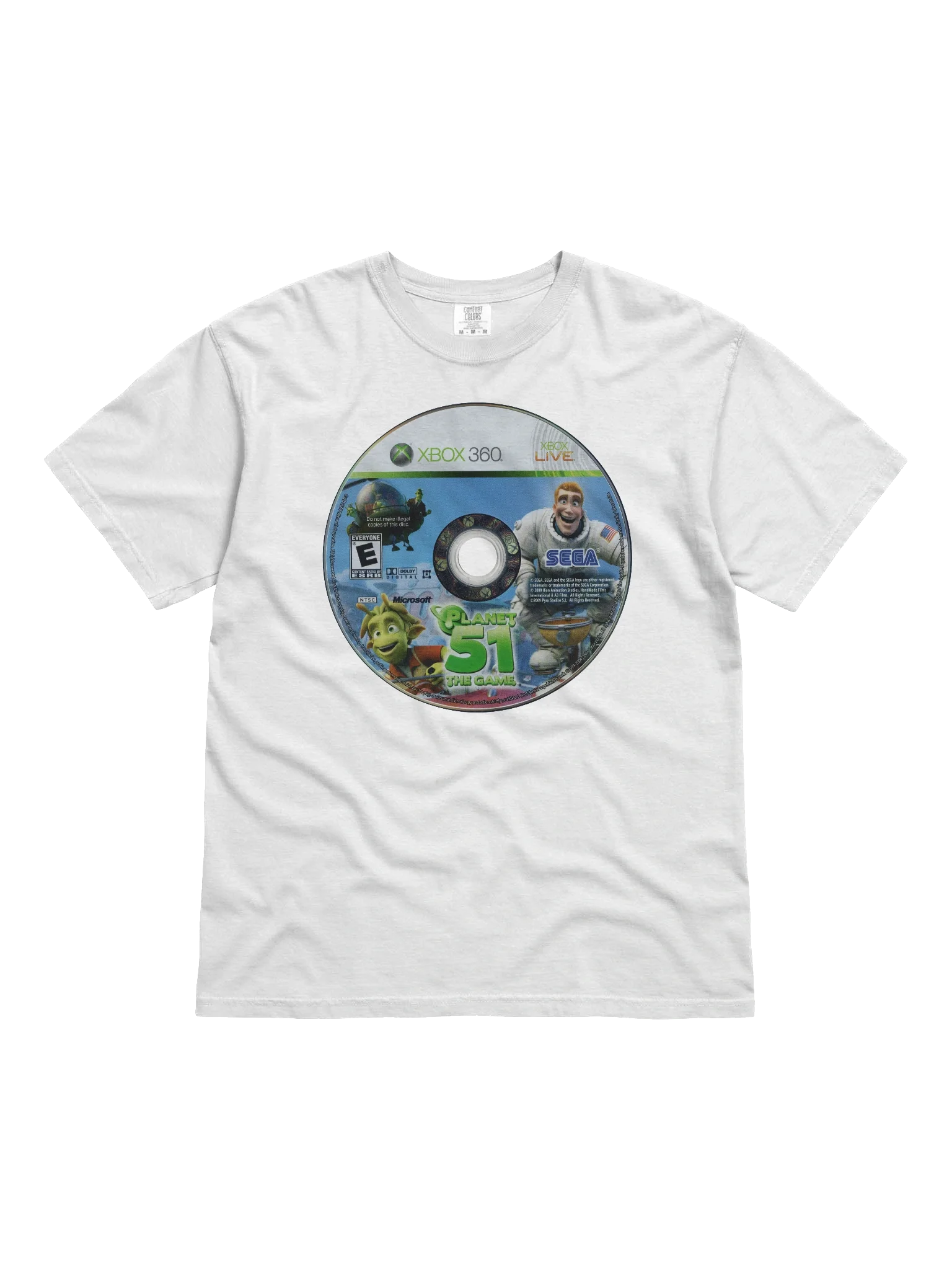 Disc Bearer Tee (Planet51 X360 Variant) product image (1)