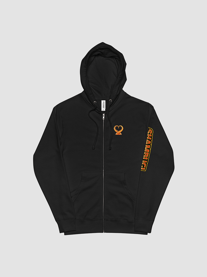 Heart Fleece Zip Up Hoodie product image (1)