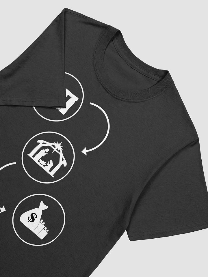 The Evolution of Christmas - Gildan Unisex Softstyle T-Shirt product image (2)