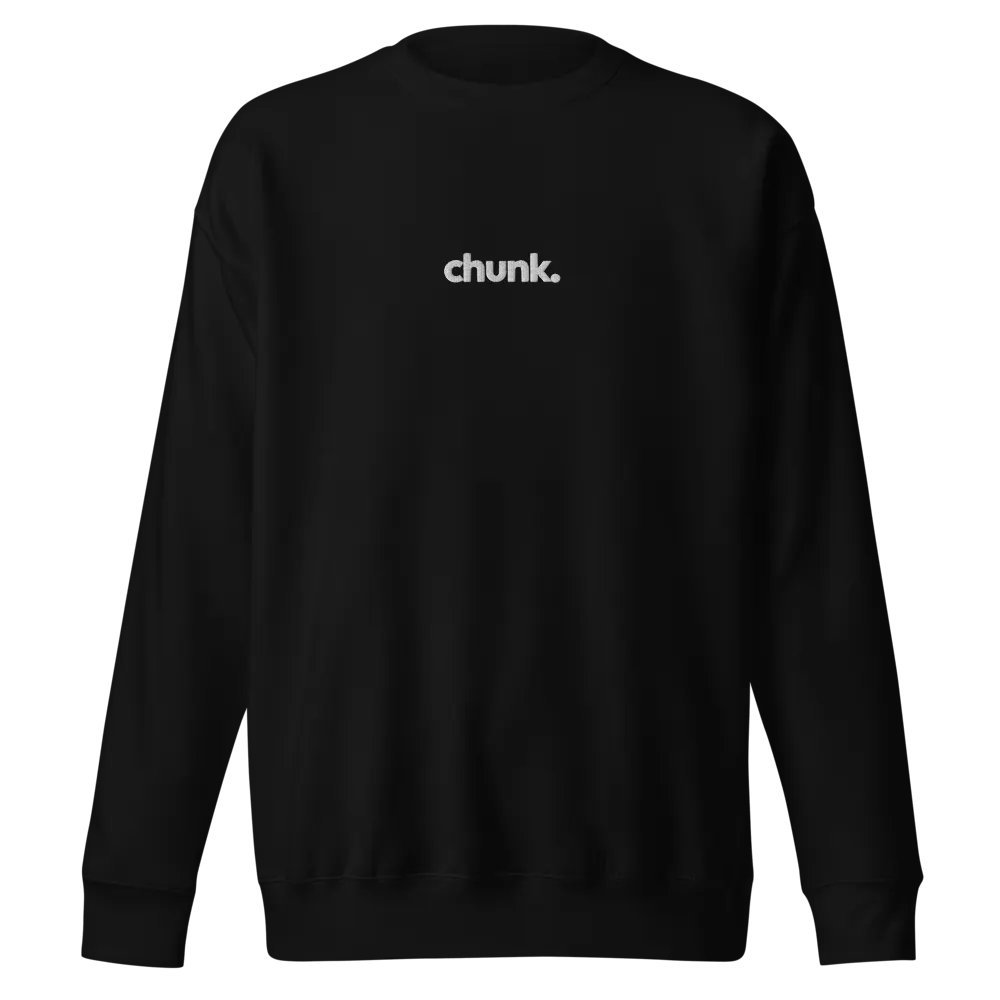 EMBROIDERED CHUNK SWEATSHIRT product image (1)