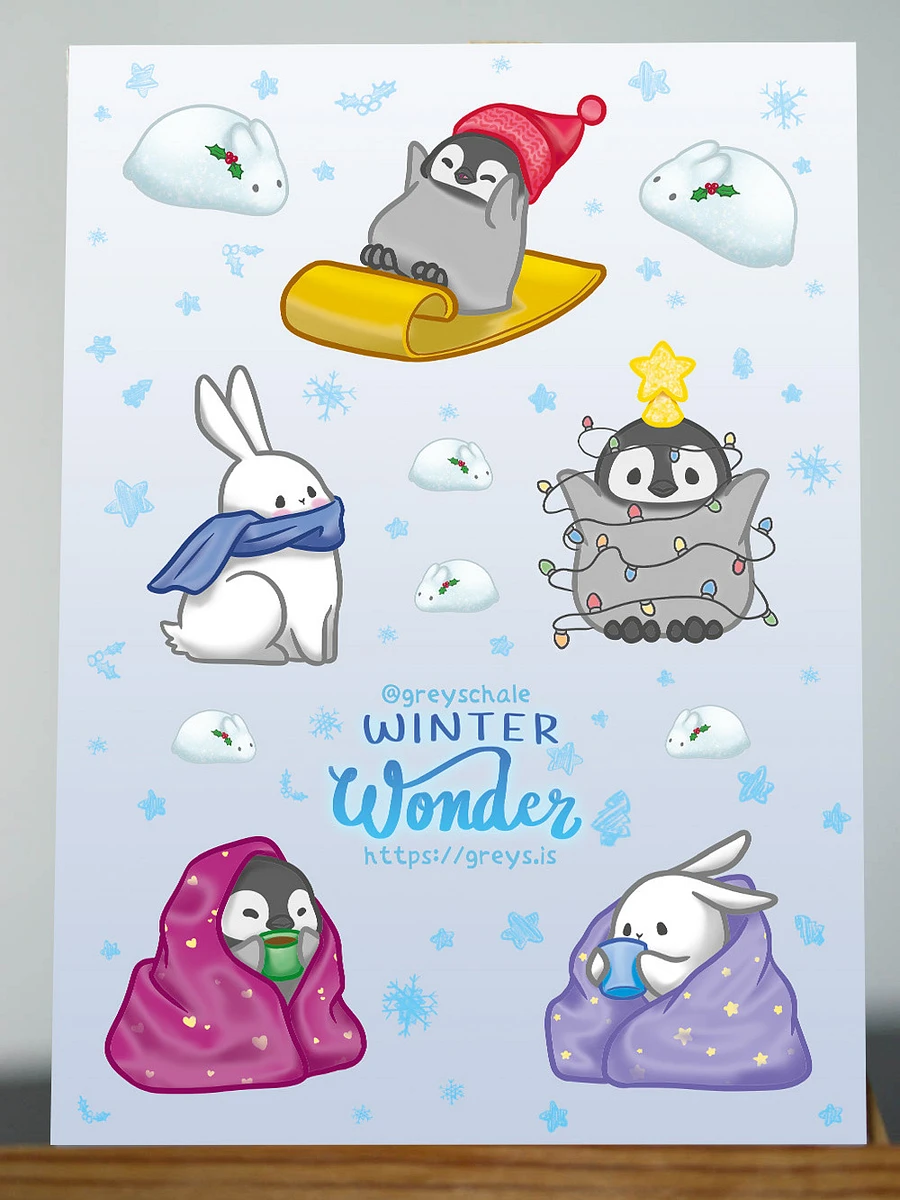 Winter Wonder Sticker Sheet product image (1)