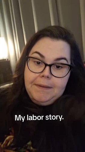 I know folks shouldn't put everything on the Internet, but this is hilarious. This is my labor story where I almost laughed a...