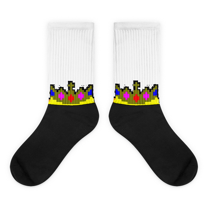 . 👑 UnReZeD Holy Raver's Crown Edition Socks ✝️ product image (1)