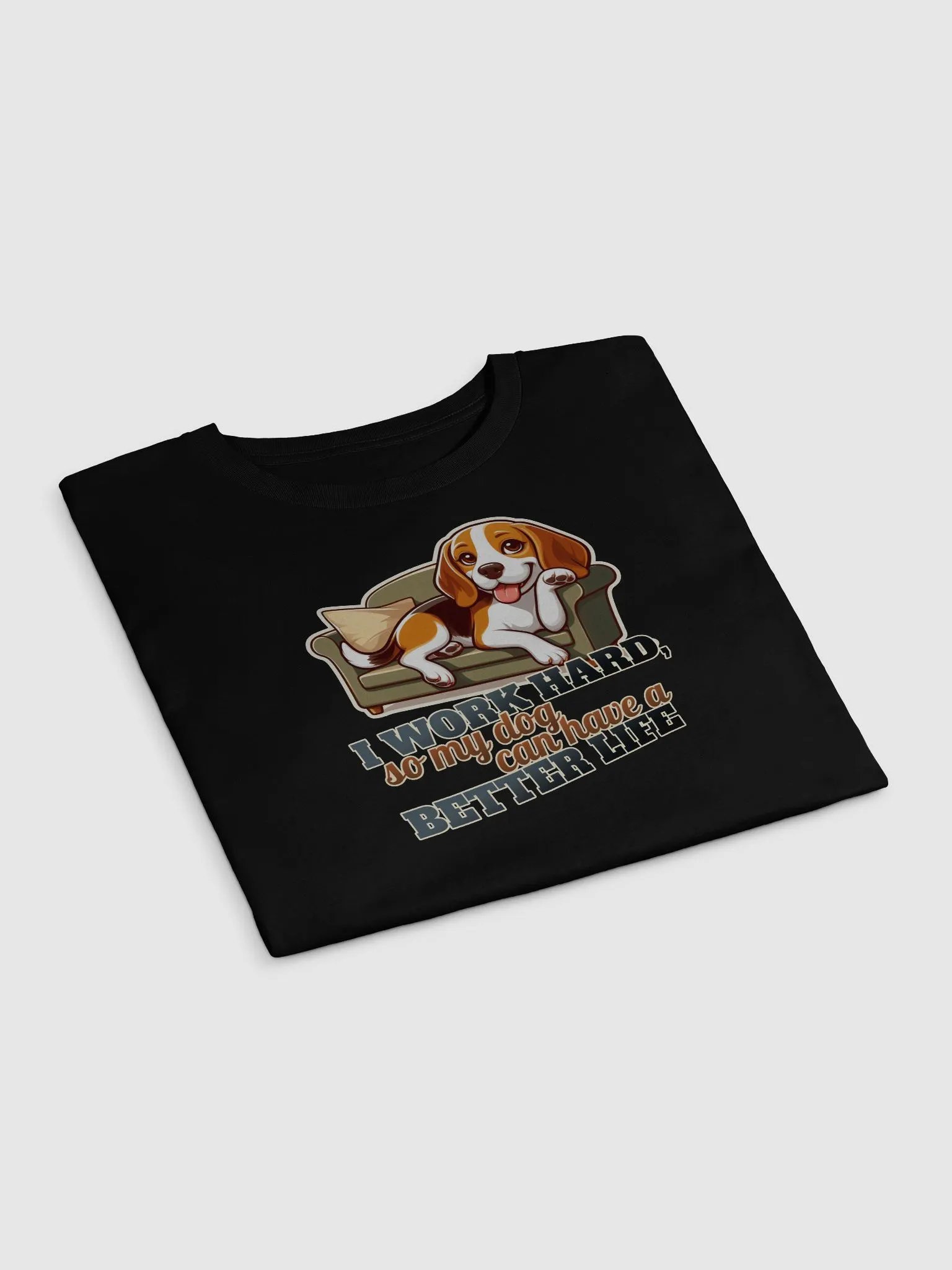 Work Hard - Beagle Sofa - Crop Top product image (15)