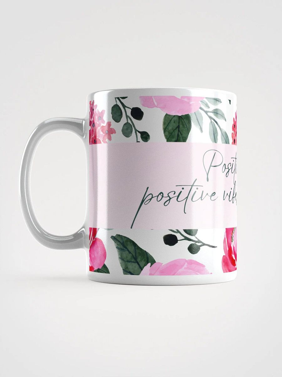 Positive Vibes Floral Mug product image (6)