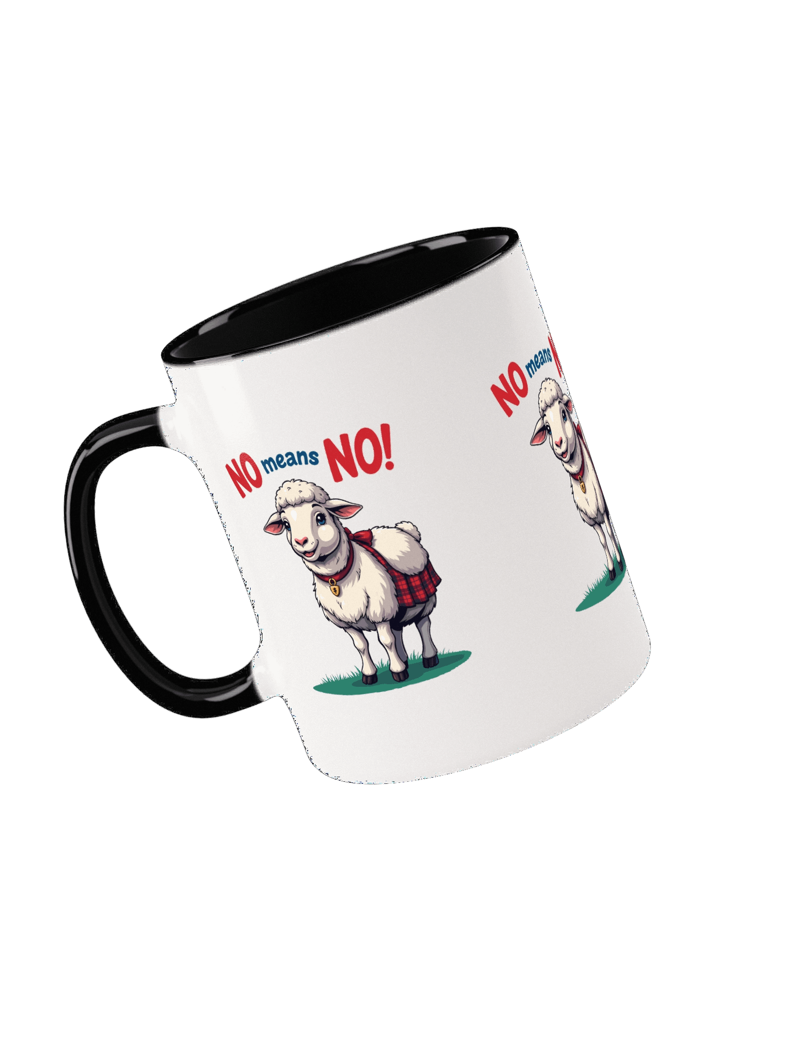 Rebellious Sheep Trio Ceramic Mug product image (35)