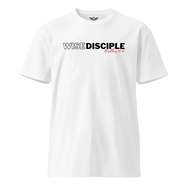 Wise Disciple Tee (White) product image (1)