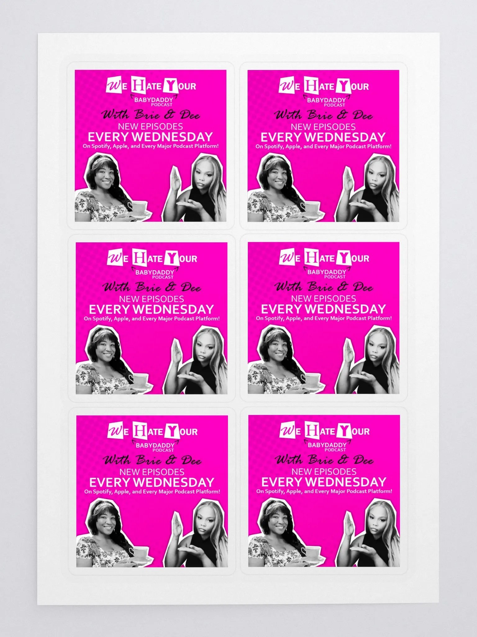 We HATE Your Baby Daddy Sticker Collection product image (3)