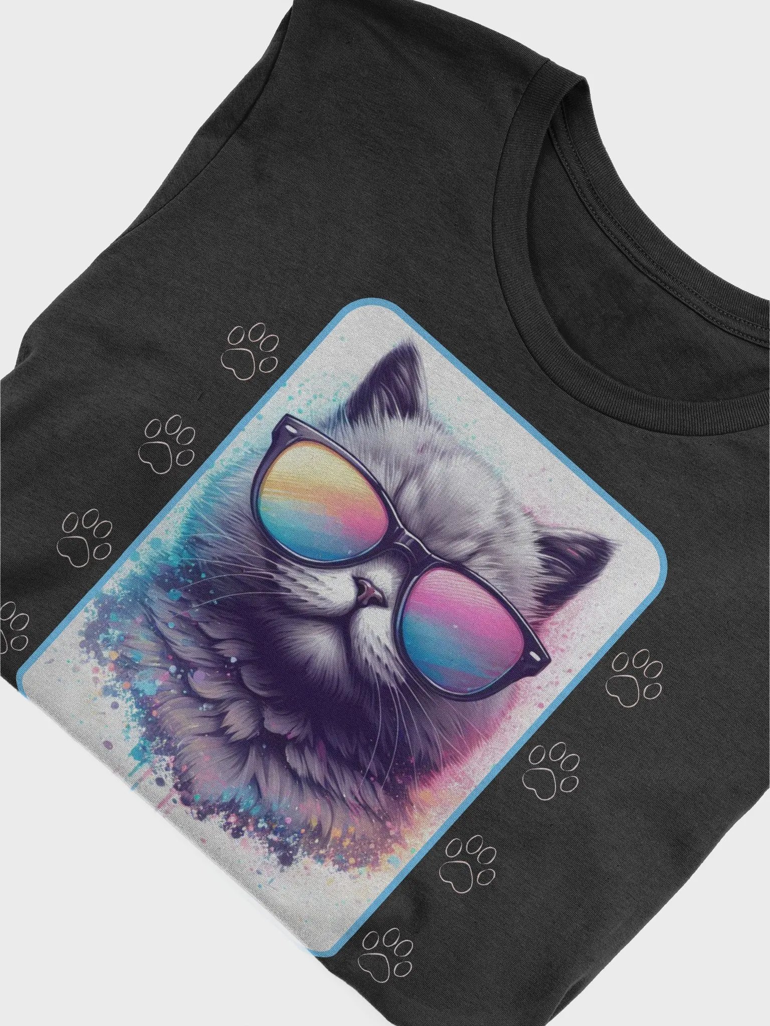 Sassy Cat , Cool Shades-Bella+Canvas Supersoft T-Shirt product image (5)