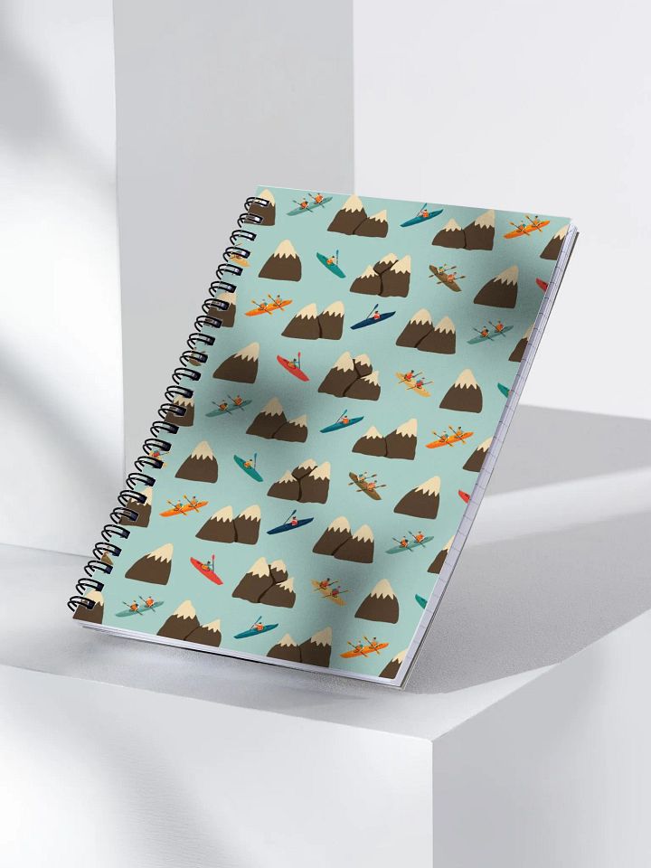 Paddling Peaks - Spiral Notebook product image (1)
