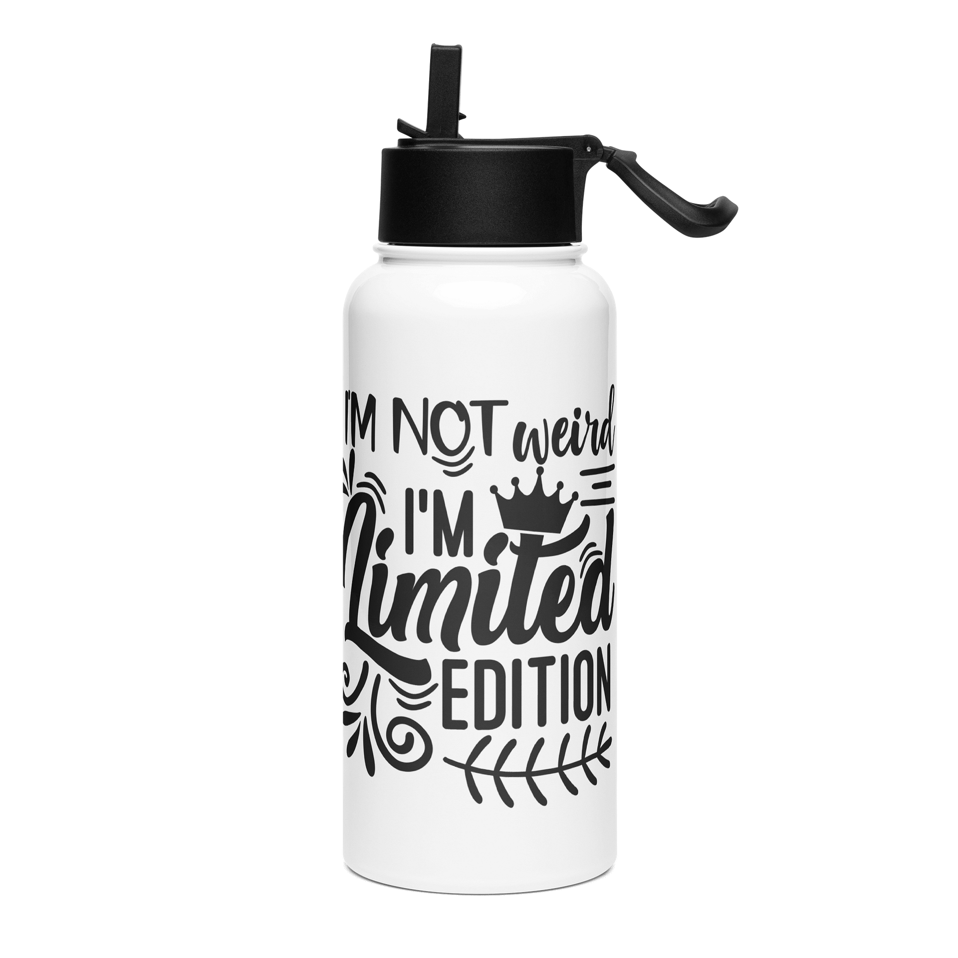 Im Not Weird Stainless Steel Water Bottle product image (3)