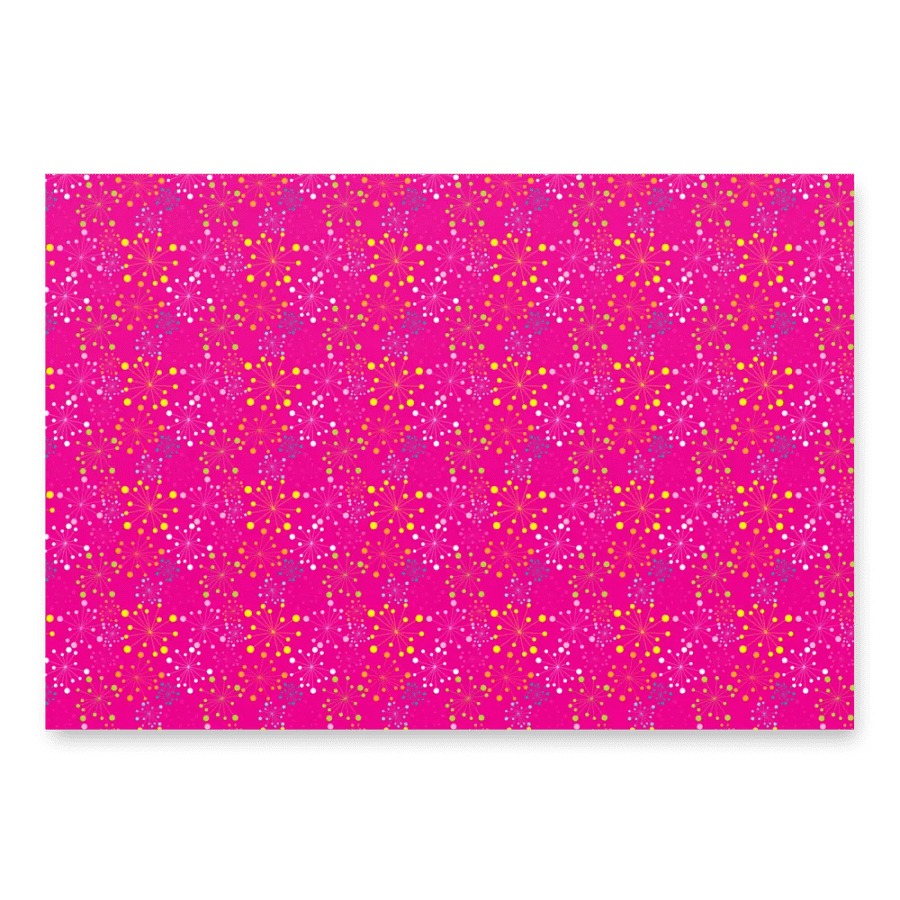 Pink and Yellow Abstract | Wrapping Paper Set product image (4)