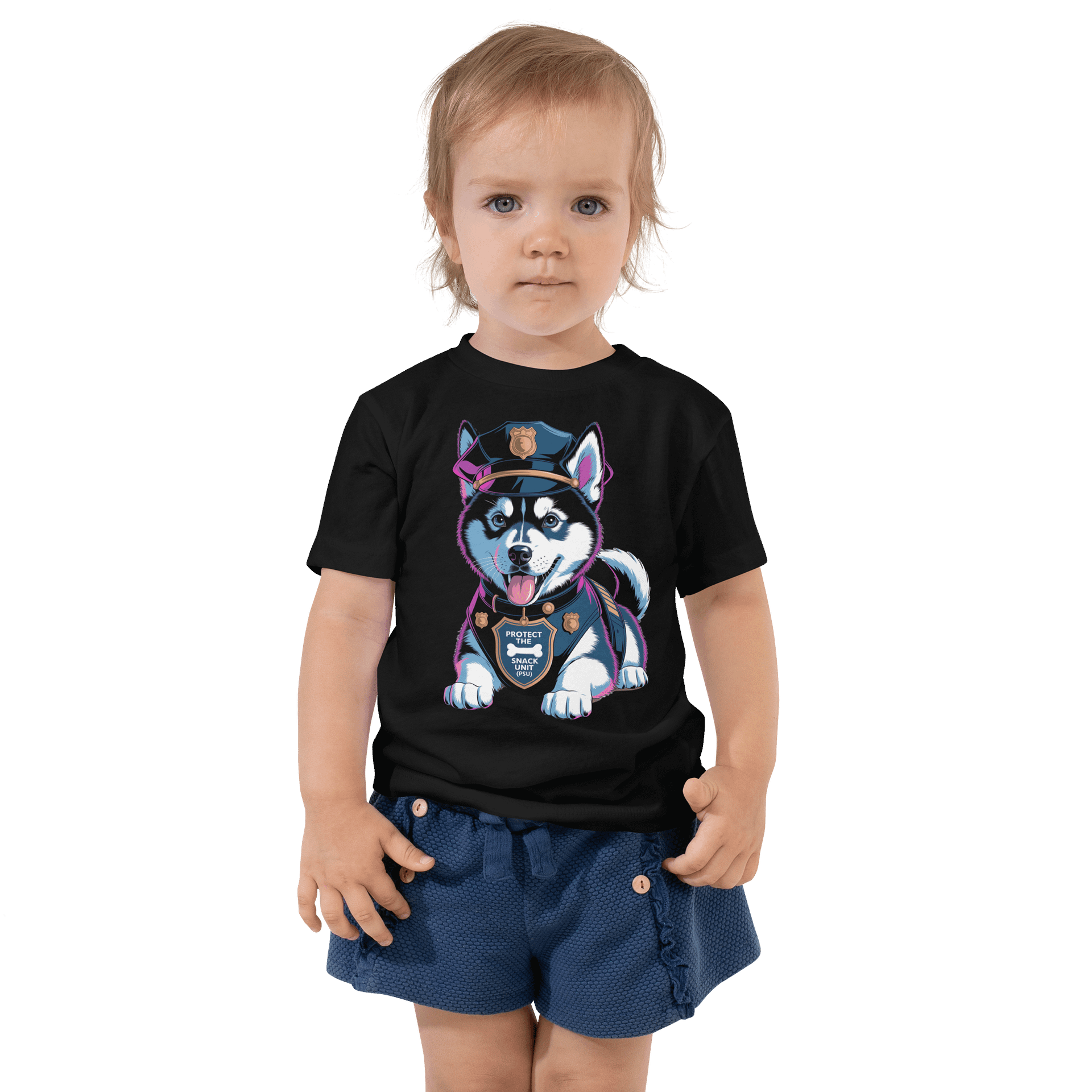 Cheerful Canine Police - Toddler T-Shirt product image (1)