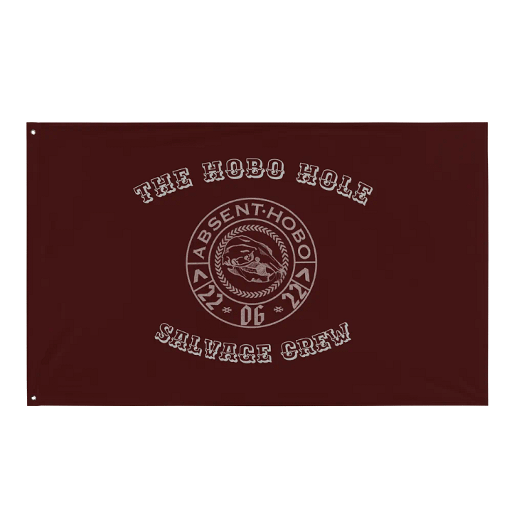 The Hobo Hole Salvage Crew Flag product image (1)