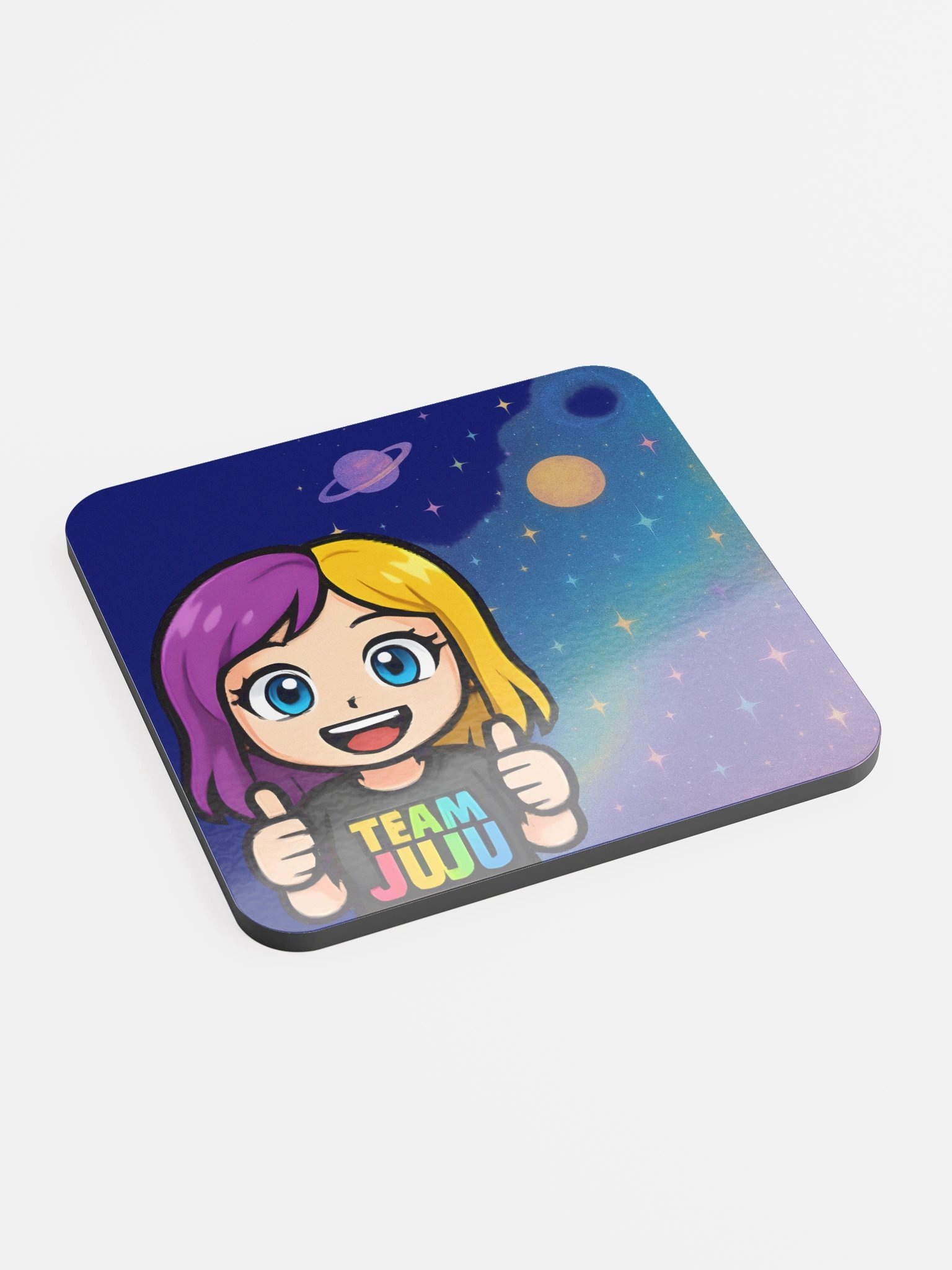 TEAM JUJU cork coaster product image (2)