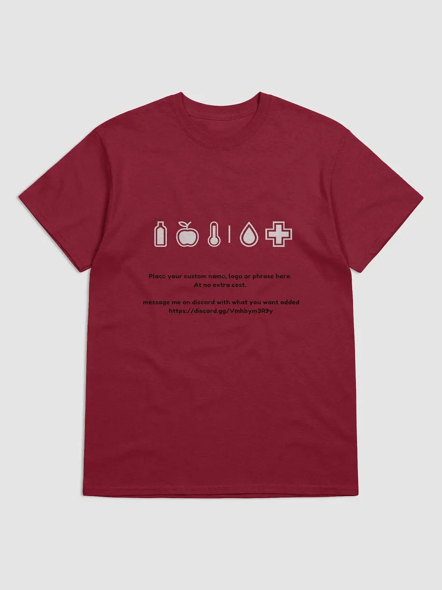 Custom Icon T Shirt ( DO NOT BUY THIS ONE) product image (4)