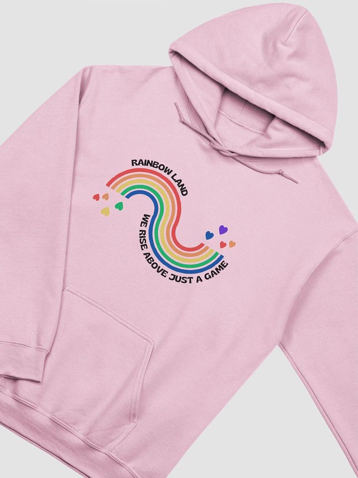 Rainbow Land Hoodie (Black Text) product image (2)