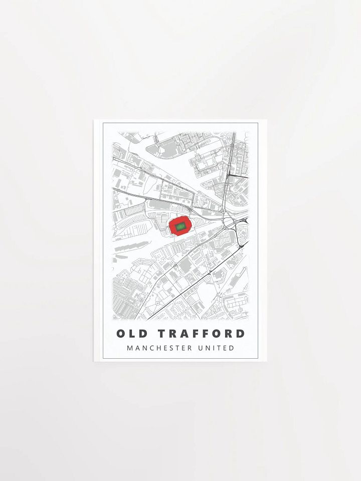 Old Trafford Map - Manchester United product image (2)