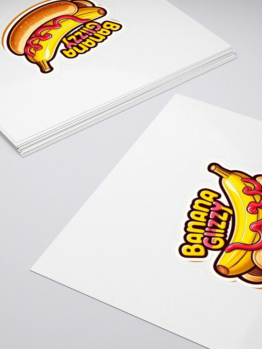 Banana Glizzy sticker product image (11)