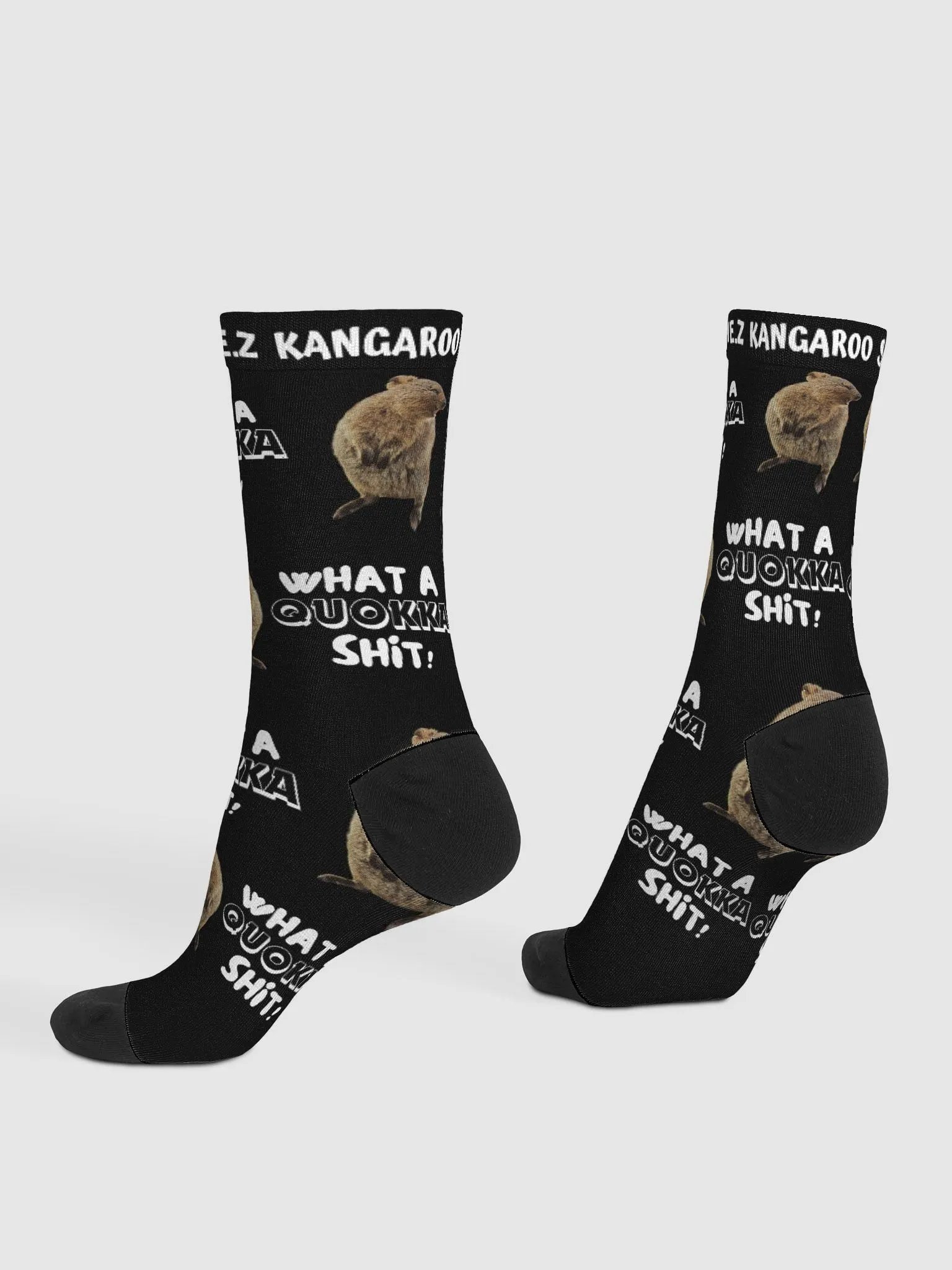 WHAT A QUOKKA SHIT SOCKS product image (4)